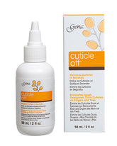 A closer demonstration of 2-ounce Gena Cuticle Off white container beside its packagng box with printed product details